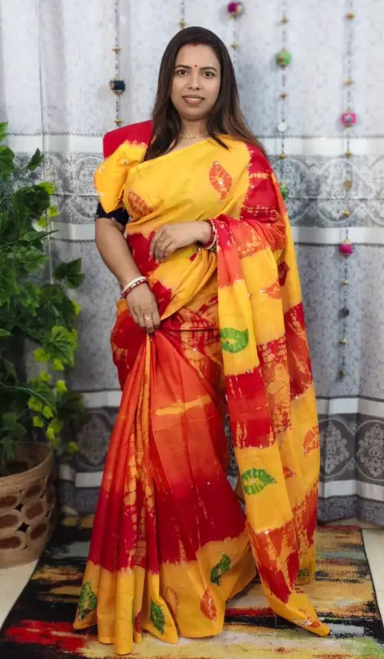 Exclusive Dollar Batik Saree