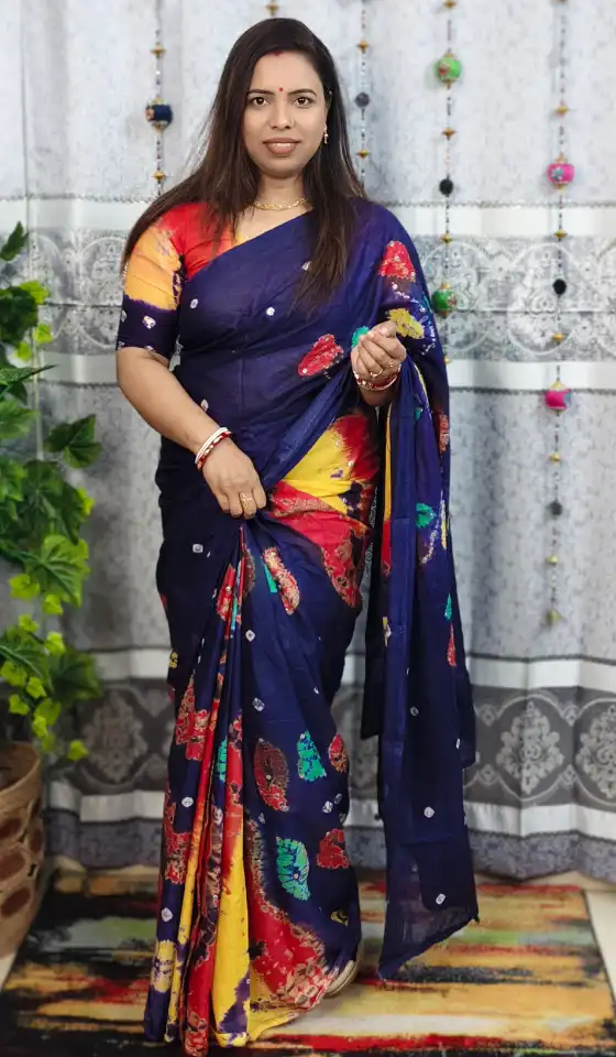 Exclusive Dollar Batik Saree